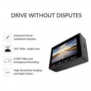 YI 2.7" Screen Full HD 1080P60 165 Wide Angle Dashboard Camera, Car DVR Vehicle Dash Cam