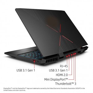 OMEN by 15.6 Inch Gaming Laptop, i7-8750H Processor, GeForce GTX 1060, Anti-Glare FHD Display,16GB 2666MHZ RAM, 1TB HDD & 128GB PCIE SSD, Windows 10, (15-dc0030nr, Black), Metal Chassis, RGB Keys